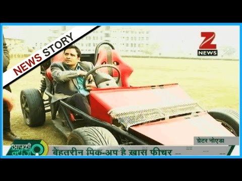 Desi Sports Car of India : Engineering students develops a Sports car from scrap materials