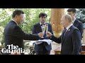 Vladimir Putin hosts birthday party for Xi Jinping