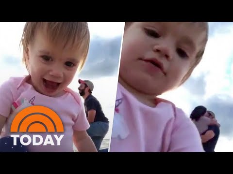 Watch: Toddler steals the spotlight during her parent’s engagement
