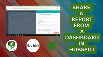 How to Share a Report From a Dashboard in HubSpot - Full Guide (2025)