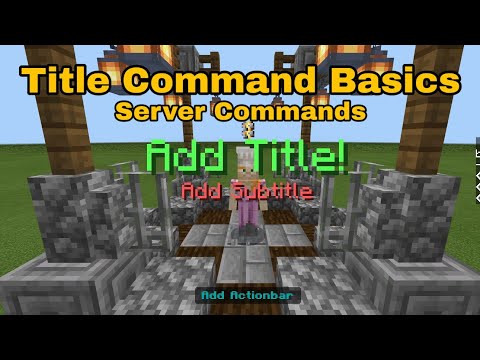 Title Command Basics | Server Commands