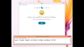 Skype id login problem  Windows 8/10 100% work