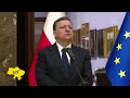 EU Chief Jose Barroso: European values under threat from Russian aggression in Ukraine