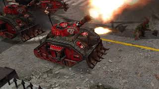 Warhammer 40,000: Dawn of War – Soulstorm. Упёртый танк. Все реплики
