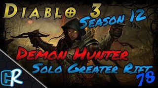 Diablo 3 Season 12 Demon Hunter Solo 78 Uh Multi Build - No Ancient Weapons, 2.6.1 Buffs Galore