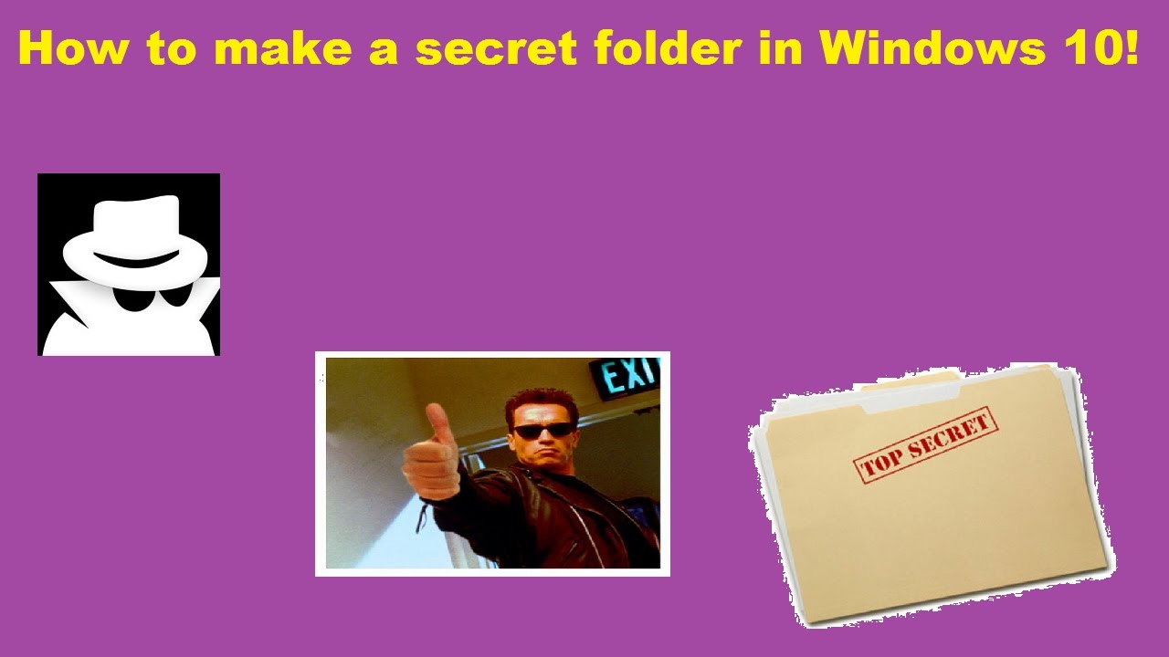 How To Make A Secret Folder In Windows 10 YouTube how-to-make-a-secret-folder-in-windows-10-youtube
