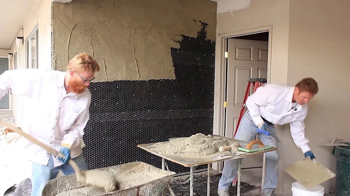 Learn to apply stucco for DIY weekend plastering w...