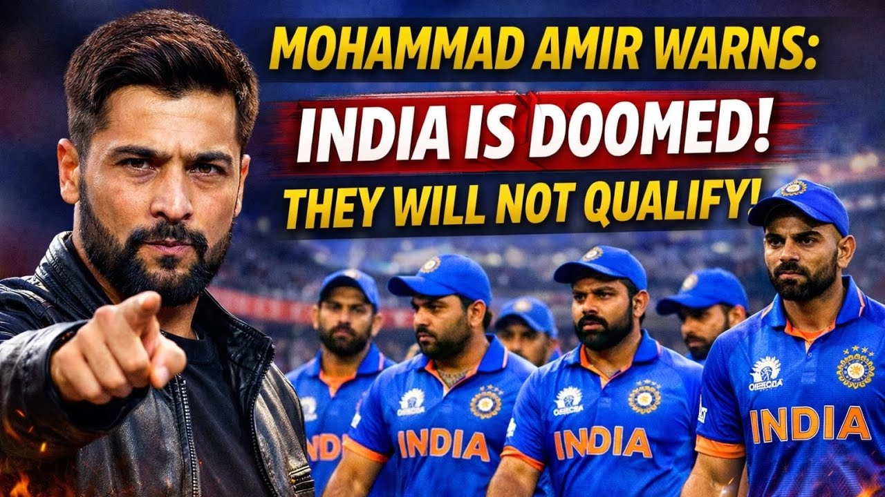 Mohammad Amir’s BIG Claim on India Backfires? 🇮🇳🔥 Can Team India Prove Him Wrong in T20 WC?”