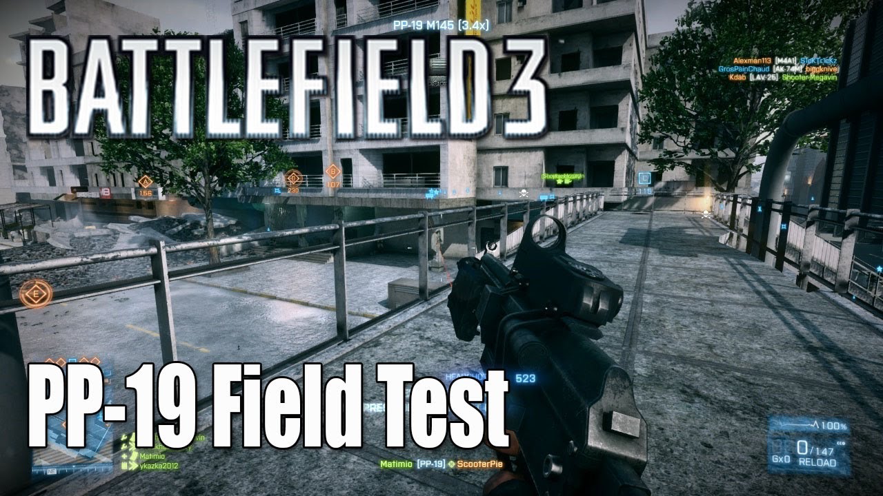 Battlefield 3: PP-19 Worst or Best PDW? Field Test - YouTube