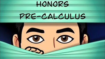Pre-Calculus: Chapter 1.3 - Solving Equations