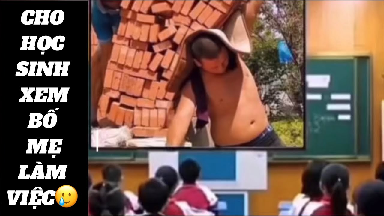 TRƯỜNG HỌC CHO TRẺ THẤY : CHA MẸ VẤT VẢ KHI LÀM VIỆC😪