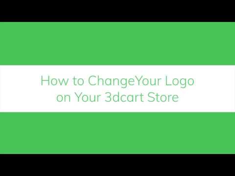 How to change the logo on your 3dcart store