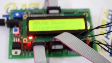 Vertical Scrolling in 16X2 Alphanumeric LCD with AVR ATmega16 Microcontroller by ABLab Solutions