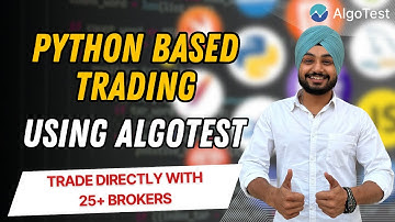 Python Based Trading Automation | Algo Trading India | AlgoTest