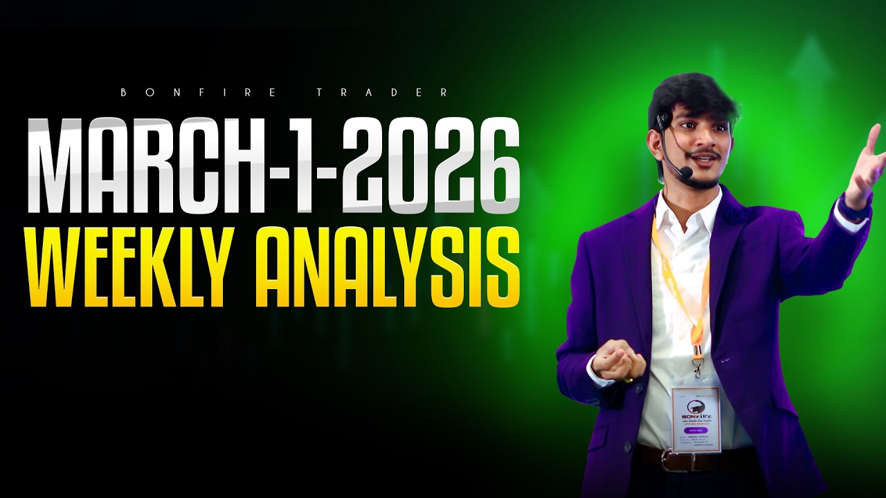 US–Iran Tensions: Market Impact on Indian Stocks | Gold, Silver & Bitcoin Analysis | Weekly Analysis