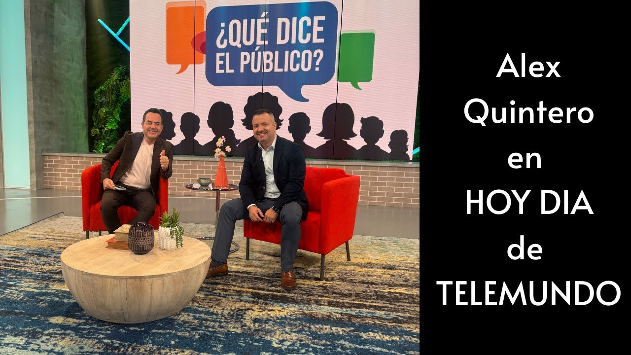 Alex Quintero en Hoy Día de Telemundo - Feb 4/2026 - YouTube
