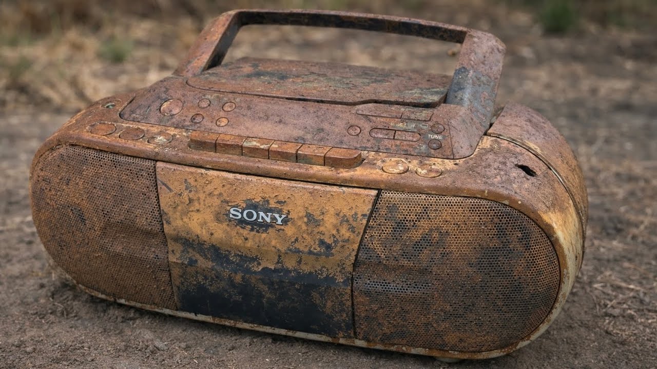 I successfully found and restored a vintage 1970 Sony radio