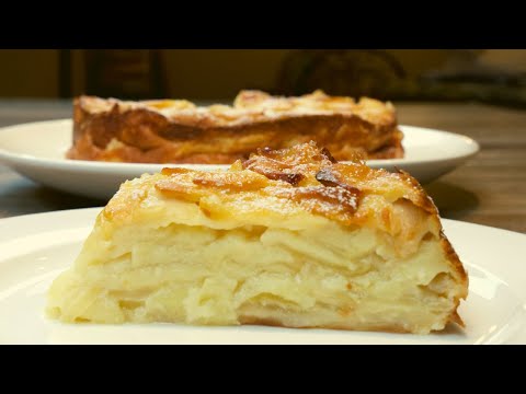 वीडियो: क्रीमी सेब पाई कैसे बनाये