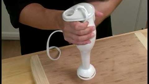 Cooking Tips : How to Use a Immersion Blender