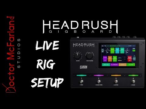 live-rig-setup-plugged-into-amp-input-|-headrush-gigboard-series