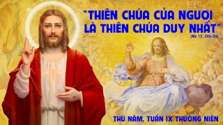 🔴Trực Tuyến -  Thánh Lễ Thứ Năm Tuần IX Thường Niên