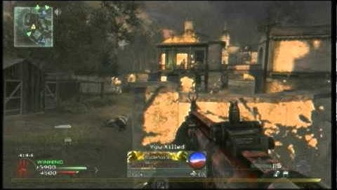 Call of duty MW2: Drone killer challenge,Predator missile double kill in final killcam