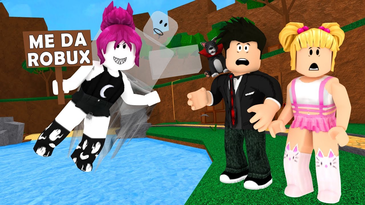 Aquela Garota Fantasma Pediu Robux Pra Gente Roblox Epic - viramos prisioneiros no rokadia roblox rokadia youtube