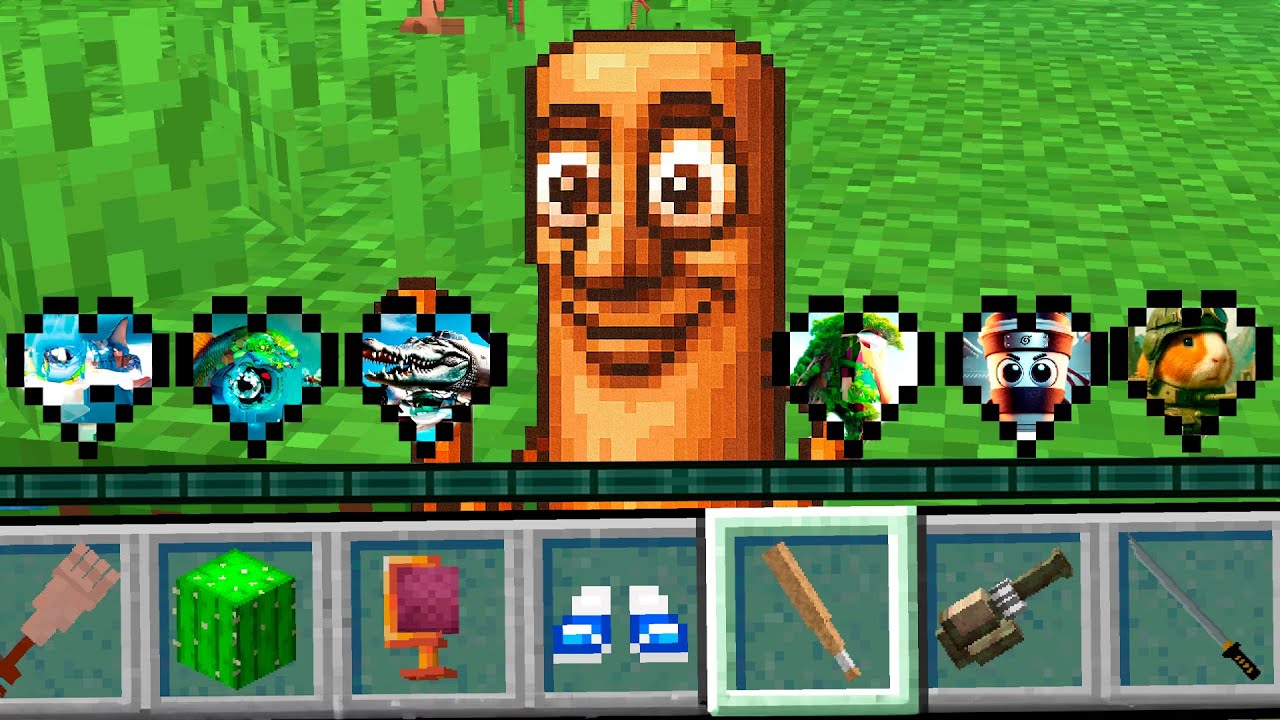 Minecraft PERO Hay Corazones de Italian Brainrot 😱 Tung Tung Sahur, Tralalero Tralala…
