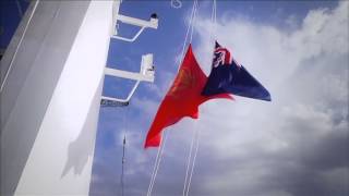 Changing Of The Flag, Fincantieri For Cunard