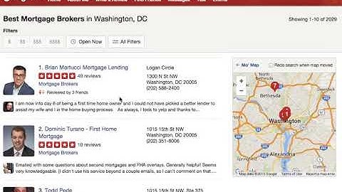 What Does A Yelp User See and How Do They Search? - Marketing Tips | Brian Martucci Mortgage Lender
