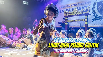 DIBIKIN GAGAL FOKUS!!! LIHAT AKSI PENARI CANTIK - TEH IDHA JIPO BANDUNG || BAJRA SHAKTI GROUP