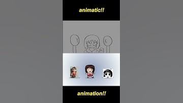 fried octopus balls (ANIMATIC VS ANIMATION) #shorts #azumangadaioh