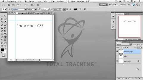 Adobe Photoshop CS5 Extended Essentials (Chapter 7 - Part 1)