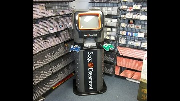 Sega Dreamcast Kiosk restoration, cleaning replacing controllers and more