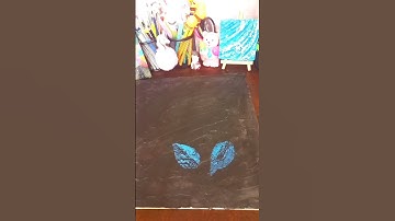 leaf Painting 🖼  #art #artflow #papercutting #painting #satisfyingart #asmr #satisfyingasmr