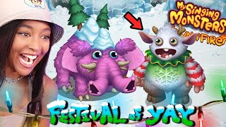 Baby Yool and Tuskski IS SO CUTE!! | My Singing Monster Dawn of Fire