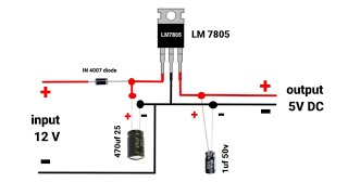 12V To 5V Converterdc To Dc Converter Circuit