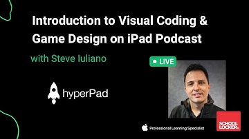 Visual Coding & Game Design on iPad Podcast with Steve Iuliano