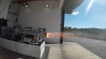 Nammo Nucleus hybrid motor test firing