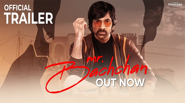 Mr.Bachchan Trailer | Ravi Teja | Bhagyashri | Harish Shankar