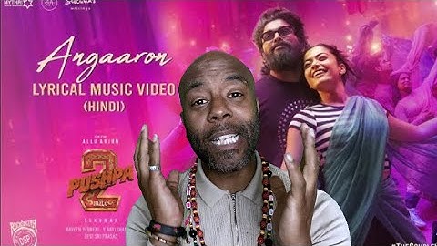 Angaaron (The Couple Song) Lyrical Video | Pushpa 2 The Rule | Allu Arjun | Rashmika | Reaction