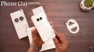 Unboxing Nothing Phone 2a White, 8GB, 128GB, Dimensity 7200 Pro Processor, Vapour Chamber, OS 2.5