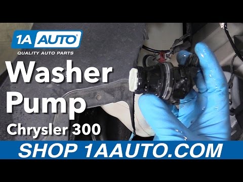 How to Replace Install Washer Pump 06 Chrysler 300