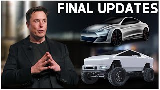 MINDBLOWING! Tesla LEAKED Cybertruck Final Updates + Giga Berlin &amp; NEW TESLA MODEL S PLAID UPDATE