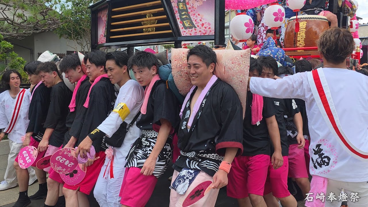 石崎奉燈祭 2025年 / 東四区・西一区・西二区 / 石川県七尾市石崎町