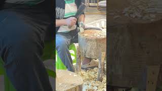Cleaning high-quality Kynam oud. #oud #عود #agarwood #kynam #عود_كينام