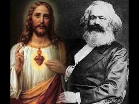 DE LA POSTAL DE JESUS CRUCIFICADO Y CARLOS MARX AL CAPITALISMO LIBERAL