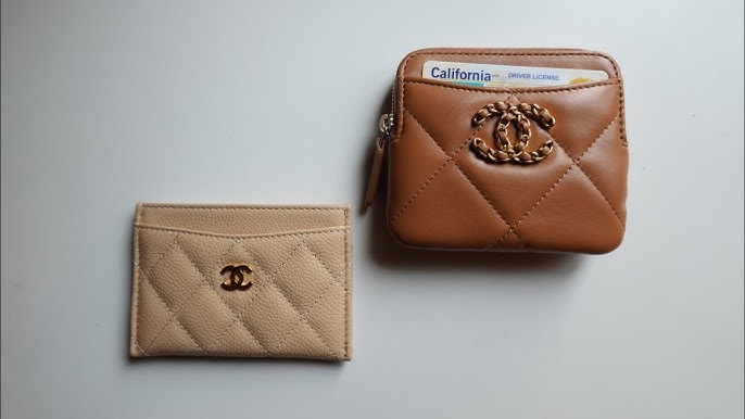 CHANEL ZIP CARD HOLDER REVIEW 