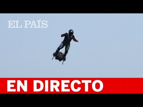 Vídeo: Franky Zapata Cruza El Canal De La Mancha En Flyboard