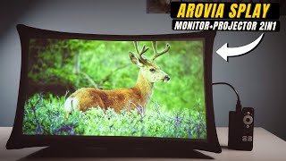 The most unique tech product You Never Knew Existed I Arovia Splay Review I 2in1 Monitor/Projector